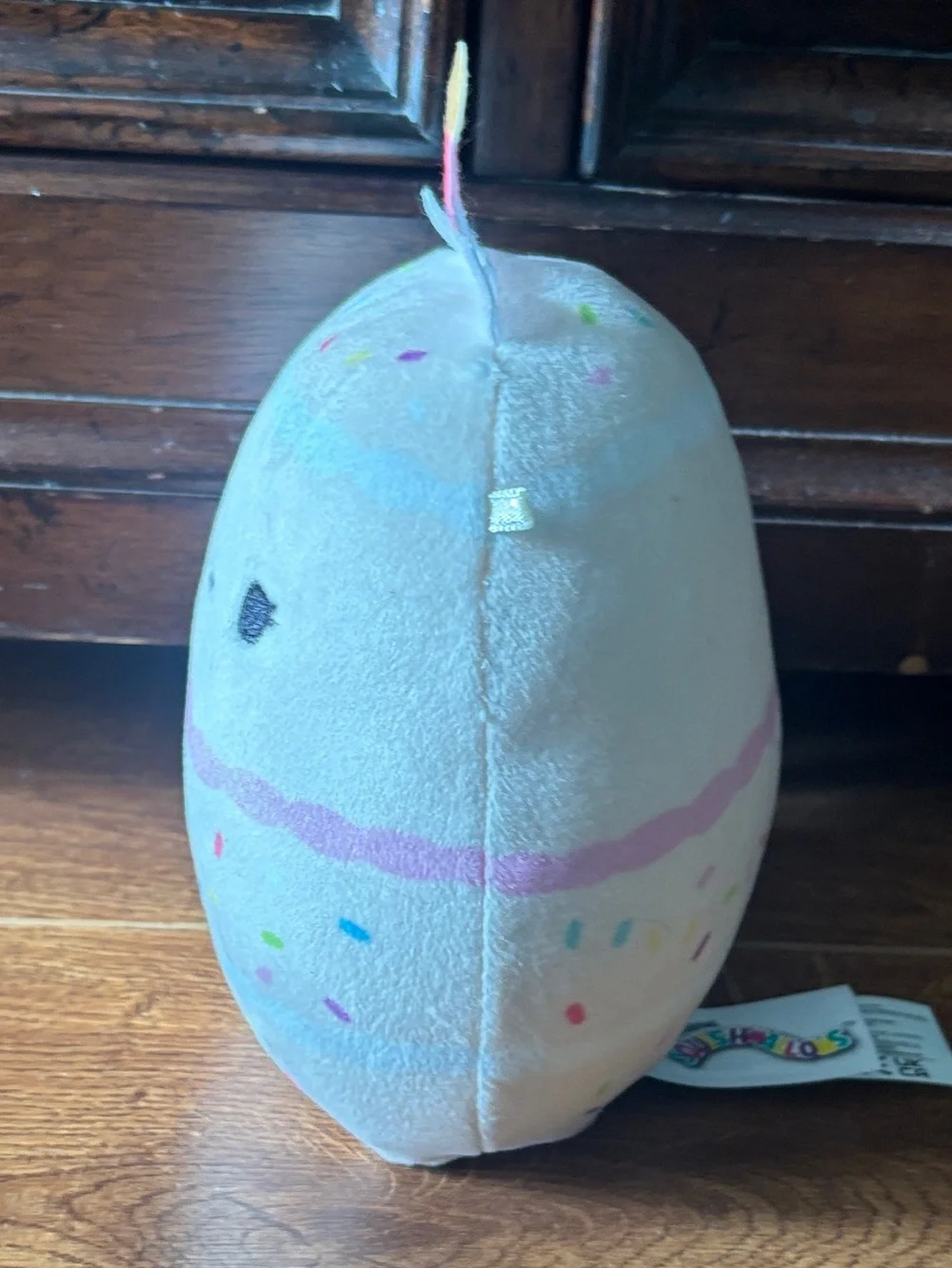 Squishmallows birthday cake plush